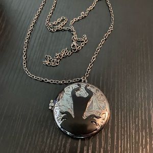 Disney Maleficent Locket Necklace